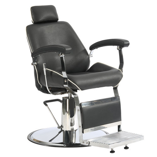 Cheap Heavy duty leather man salon styling chair vintage reclining