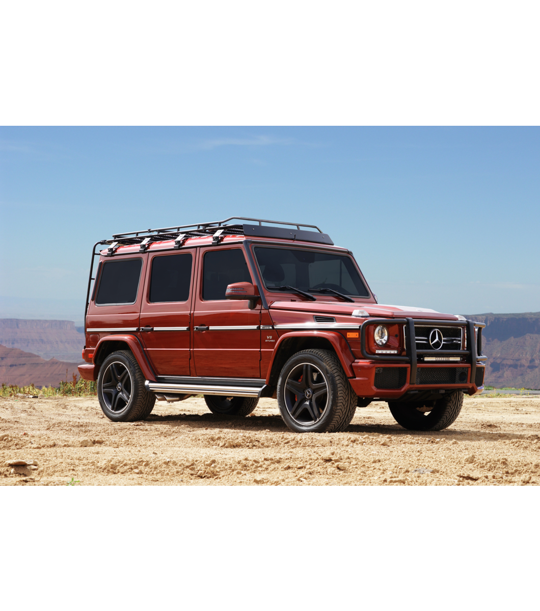 MERCEDES GWAGON· STEALTH RACK· 4 Independent LED Lights Gobi Racks