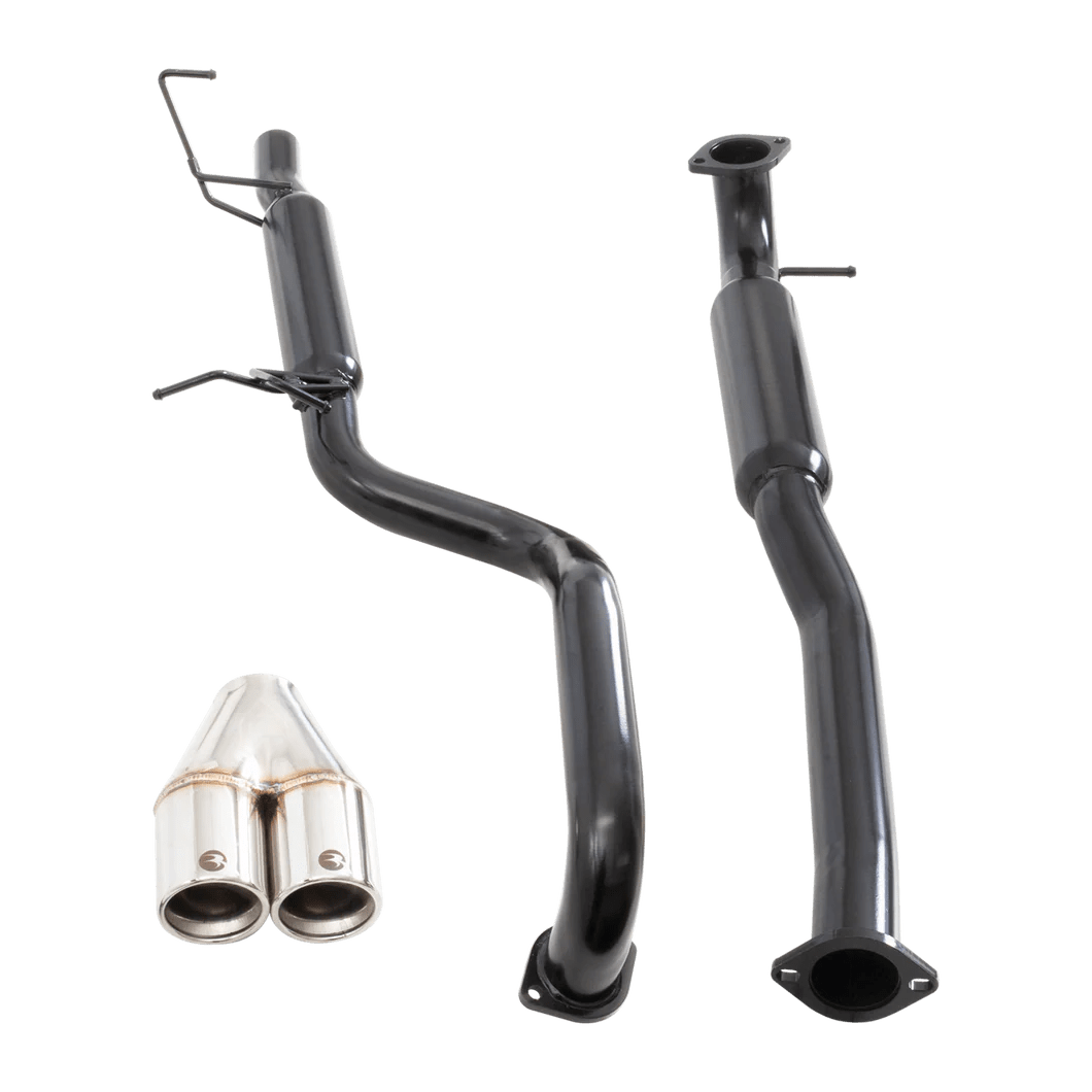 Ford Falcon BA BF XR6 sedan 2.5" cat back with Hotdog centre, Hotdog r