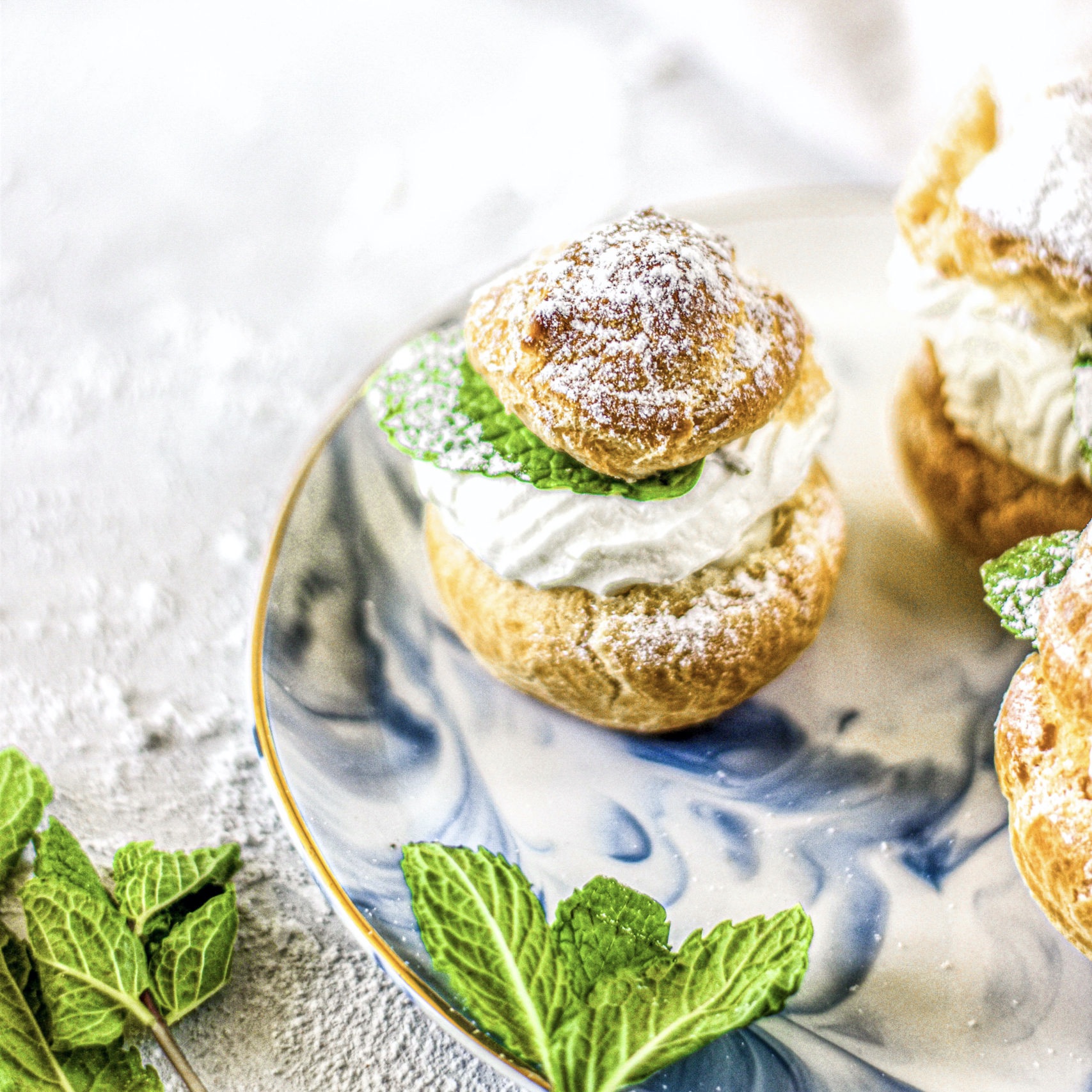 Mint Julep Cream Puffs The Bourbon Review