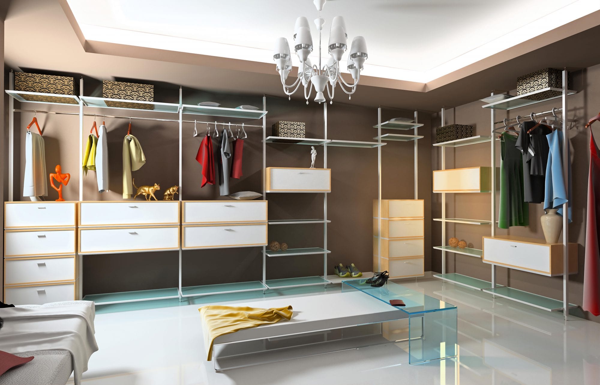 Closet Solutions custom luxury walk in closets serving Chattanooga and