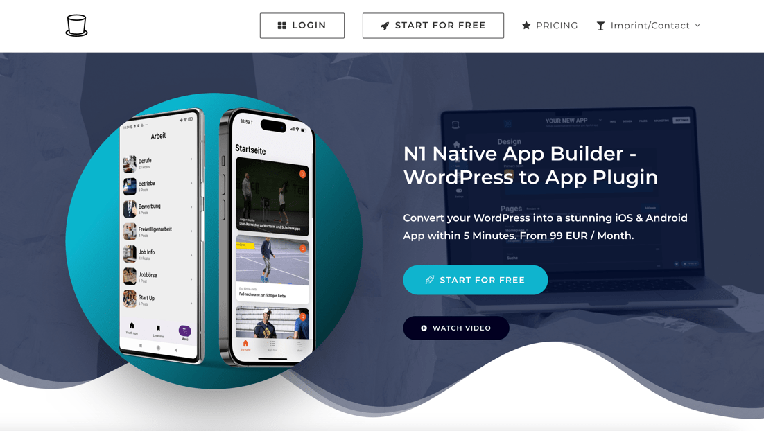 How to convert your website into a mobile app using a WordPress 