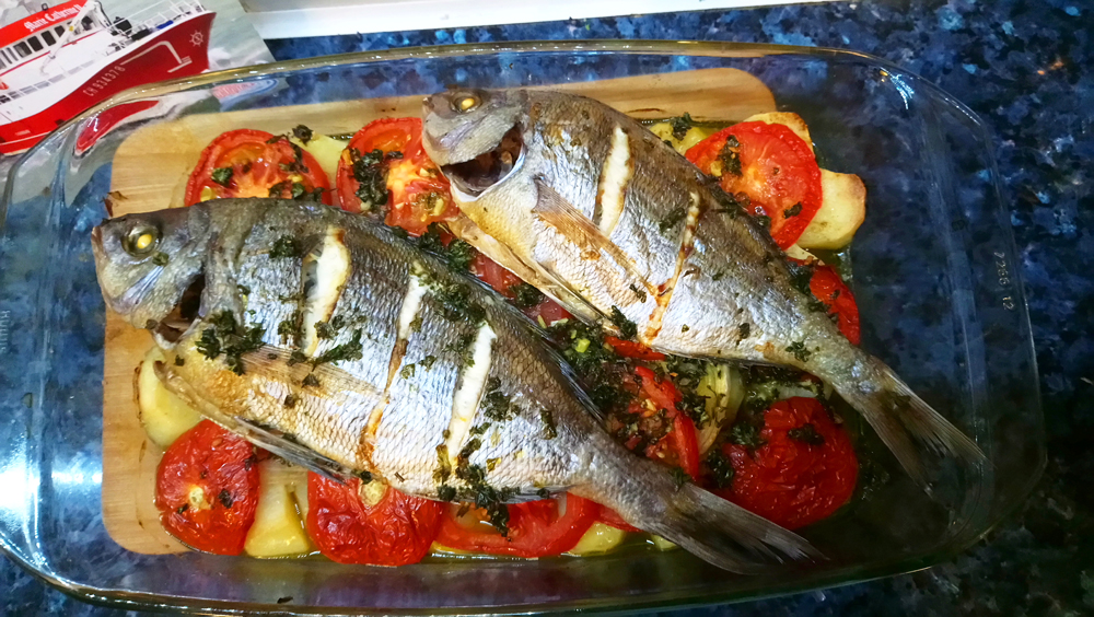 recette dorade au four avec riz
