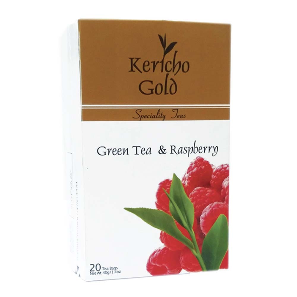 KERICHO GOLD Green Tea & Raspberry GO DELIVERY