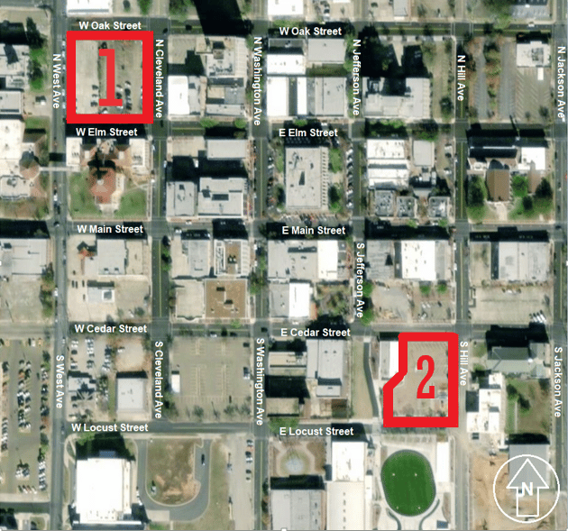Mayor SmithCreer encourages use of two free parking lots downtown El