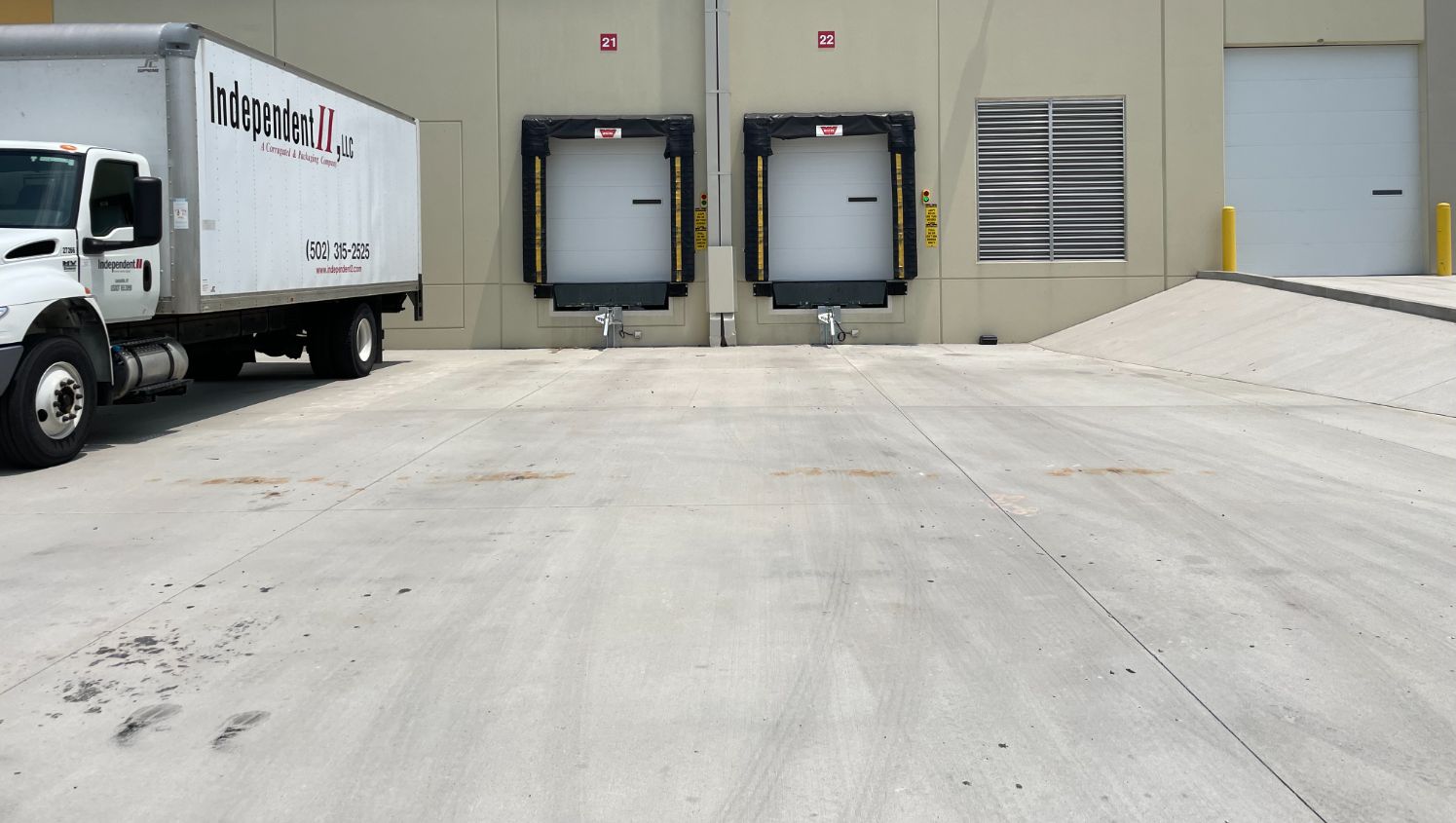 Loading Dock Station Markings for Independent II GFORCE™ Louisville