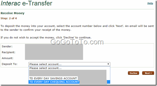 Interac E Transfer Limit Td Image Transfer and Photos