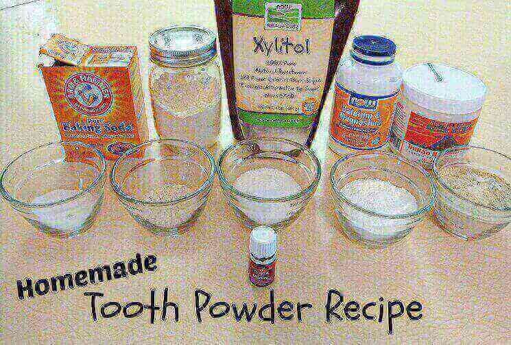 Homemade Tooth Powder Going Evergreen