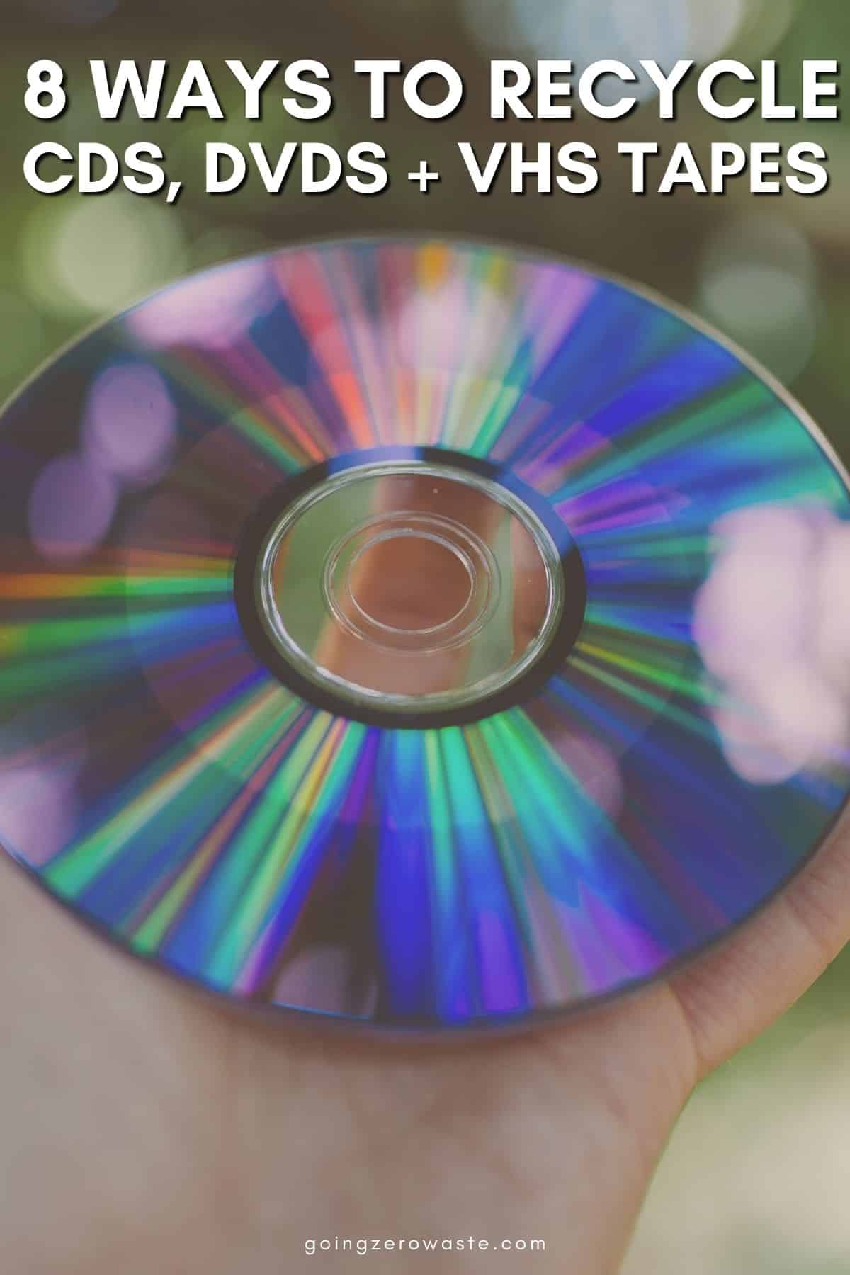 What to Do with CDs and Tapes Recycling Tips and Tricks Going Zero Waste