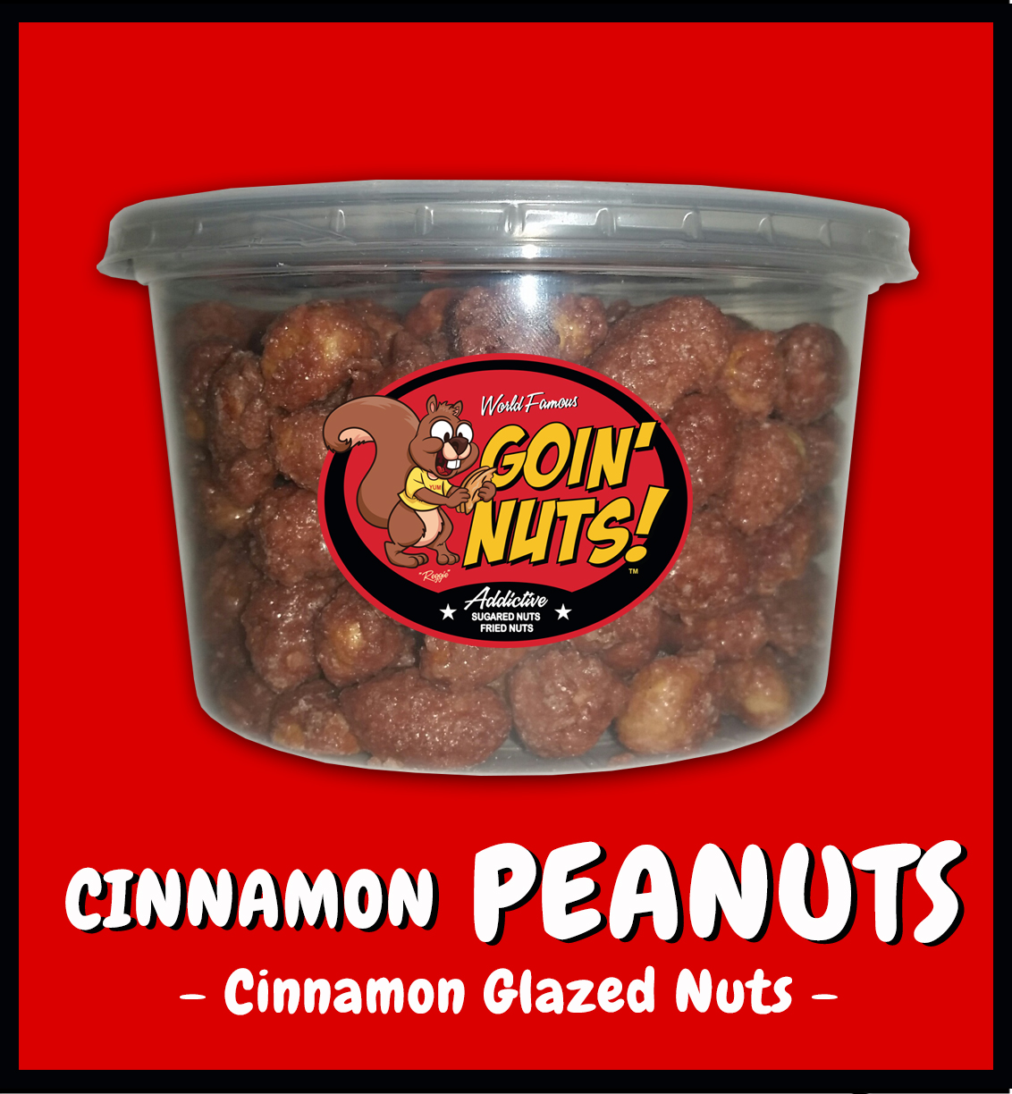 Cinnamon Glazed Peanuts