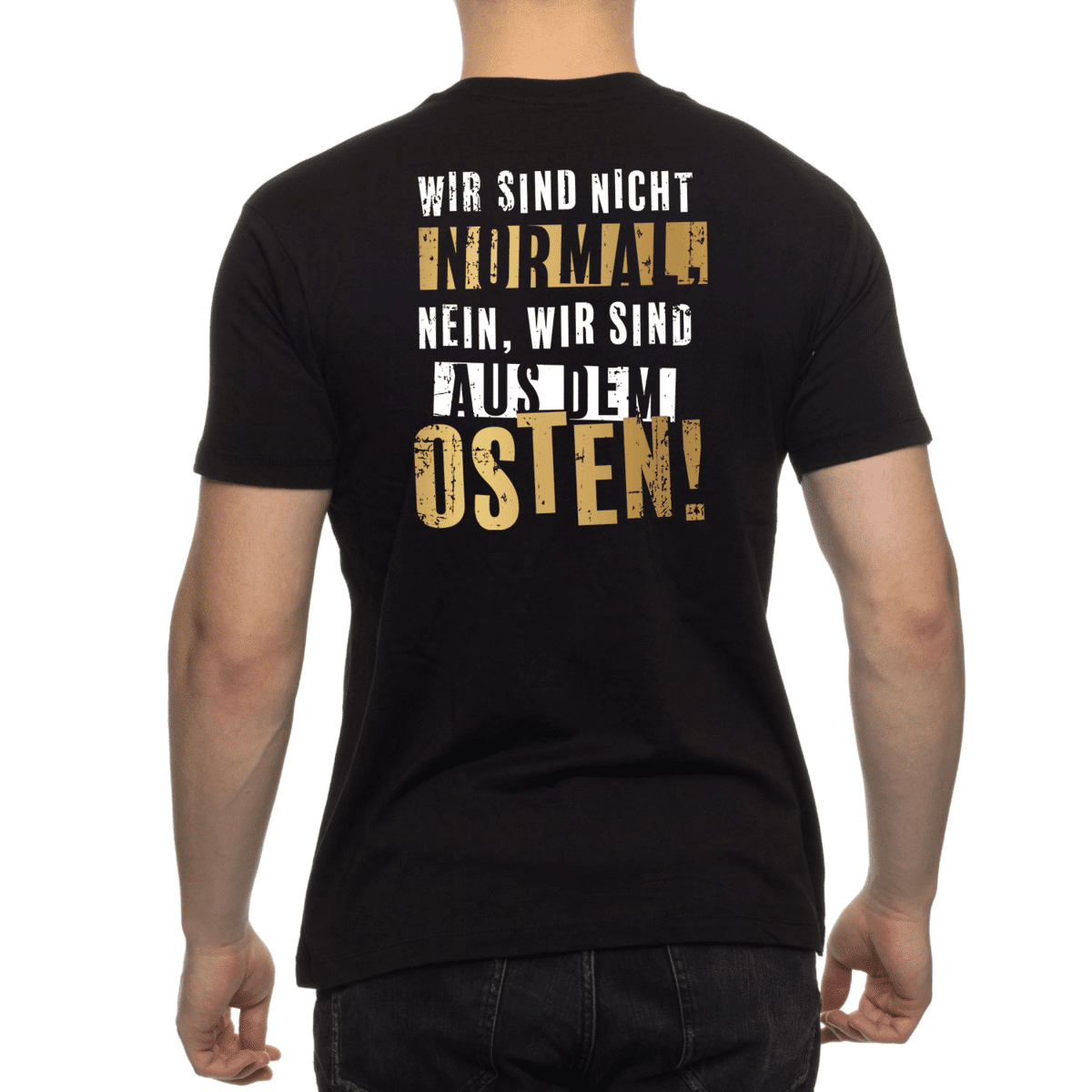 Shirt "WIR SIND NICHT NORMAL" Goitzsche Front