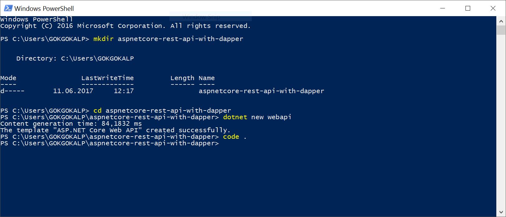 Core Serisi 01 Dapper ile RESTful API Tasarlama ve Azure App