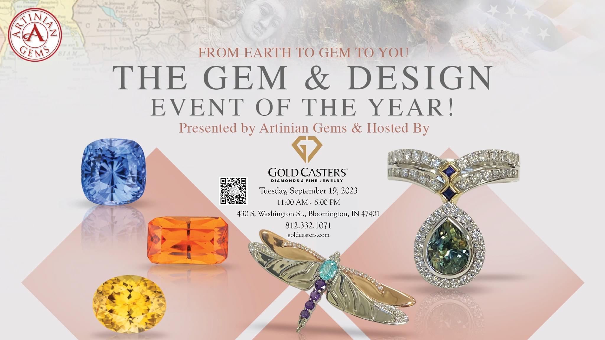 Artinian Gem and Design Event Gold Casters Diamonds & Fine Jewelry