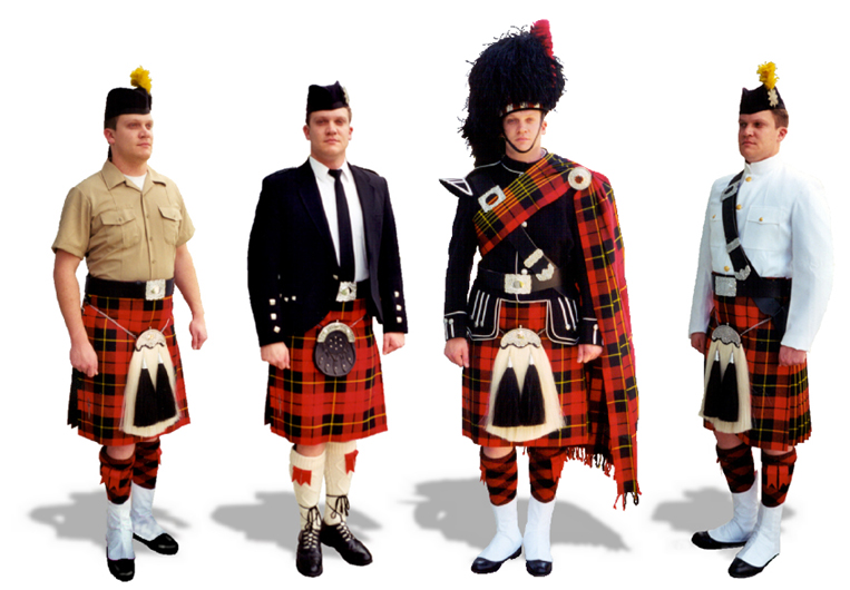 Bagpipe Band Uniforms