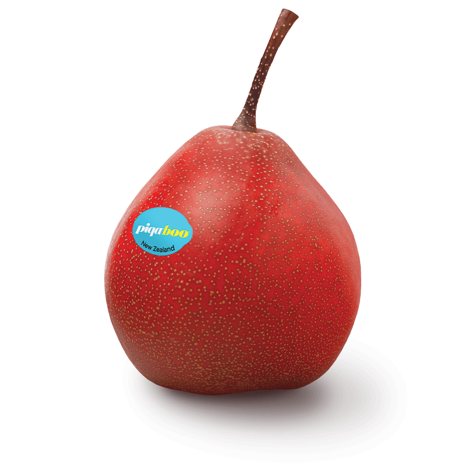 Deep Red Pears Piqa™Boo™ Golden Bay Fruit Orchards, NZ