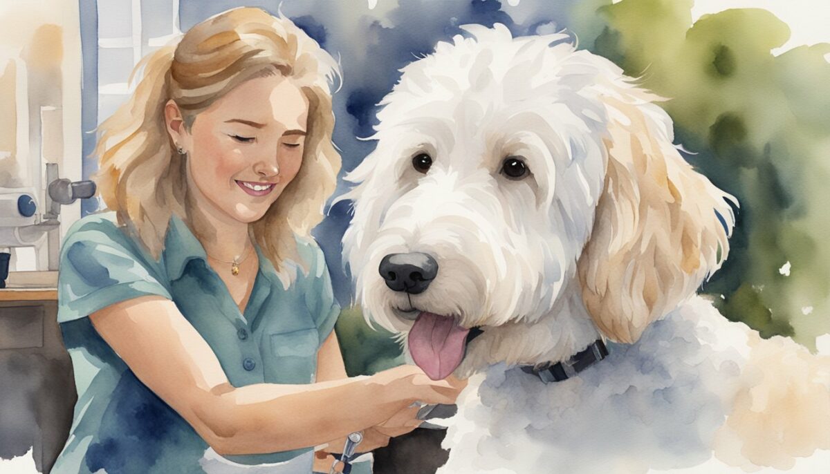 Why Is My Goldendoodle's Hair Turning White Aging or Health Issue