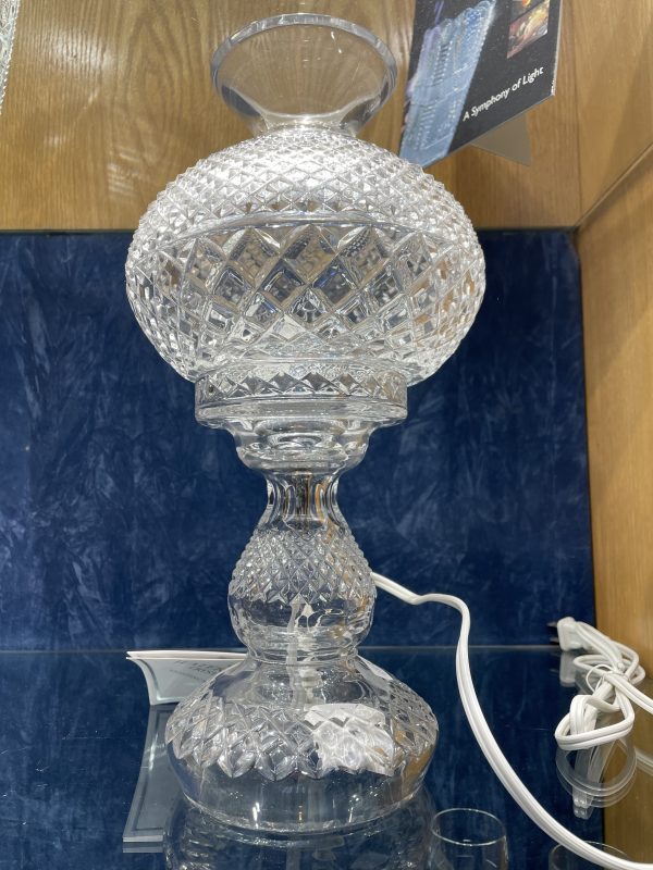 Waterford Crystal Handmade Glass Lamp Goldens Of Kells