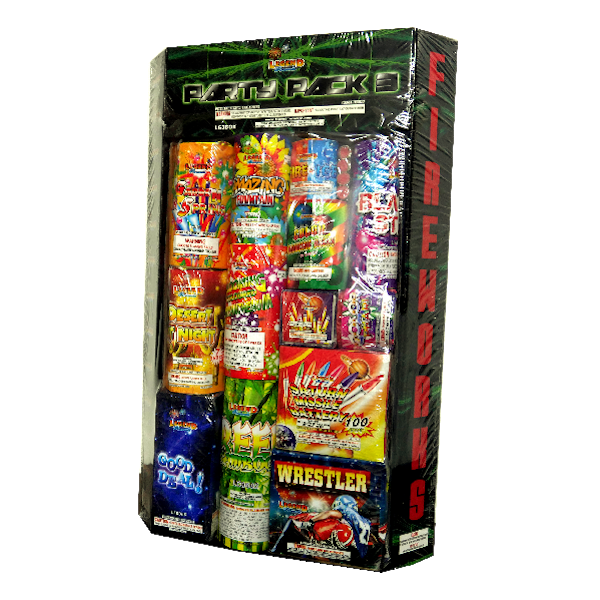 Party Pack 3 Assortments Golden Valley Fireworks