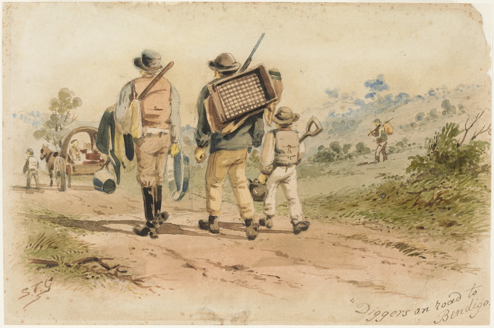 Glossary of mining terms from the Victorian Gold Rush Goldfields Guide