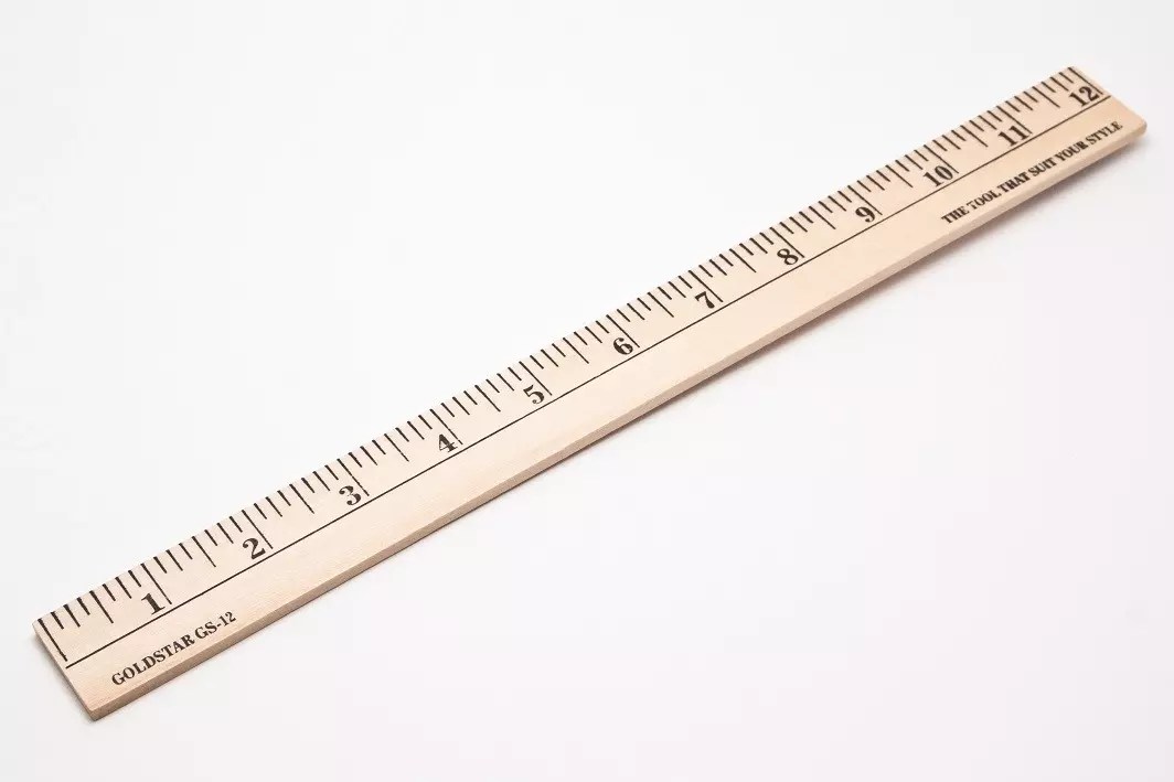 Ruler, Wood CHOOSE SIZE GoldStar Tool