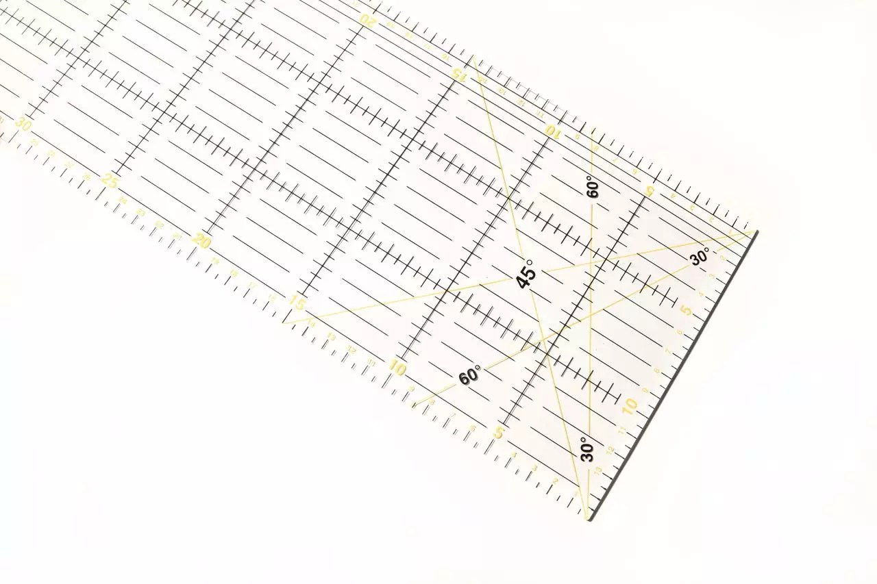 Quilting Ruler and Guide (Metric) GoldStar Tool