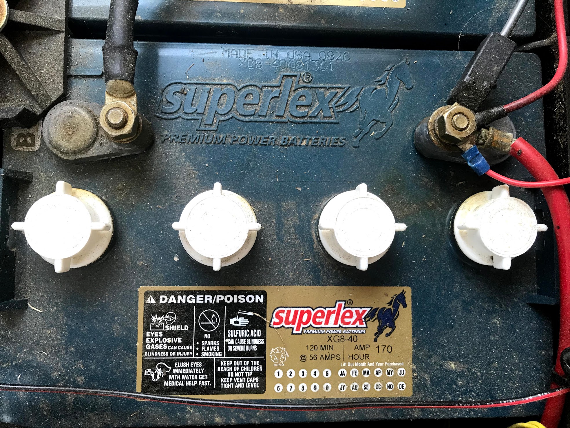 Golf Cart Battery Cables Corrosion and Proper Cleaning