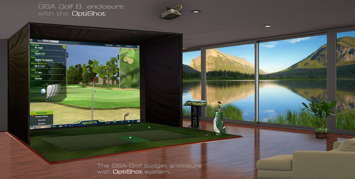 GSA Advanced Golf Simulators LP series
