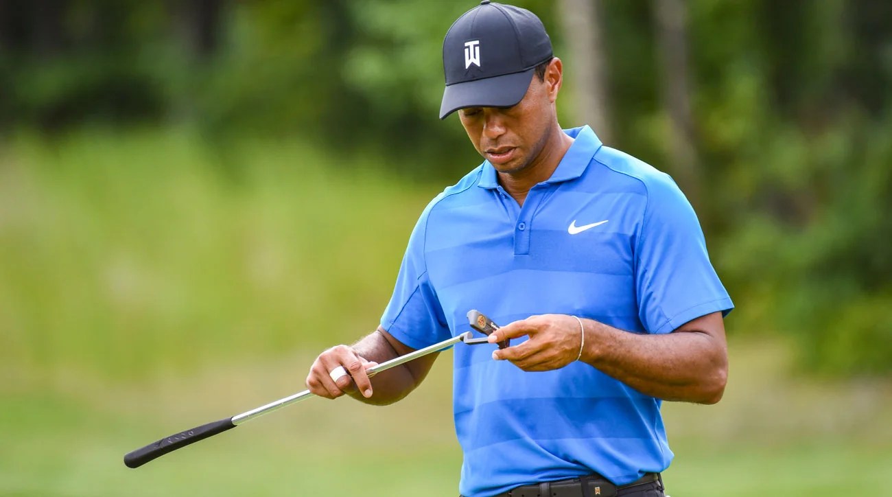 PHOTOS Check out the new putter Tiger Woods is using at the Dell