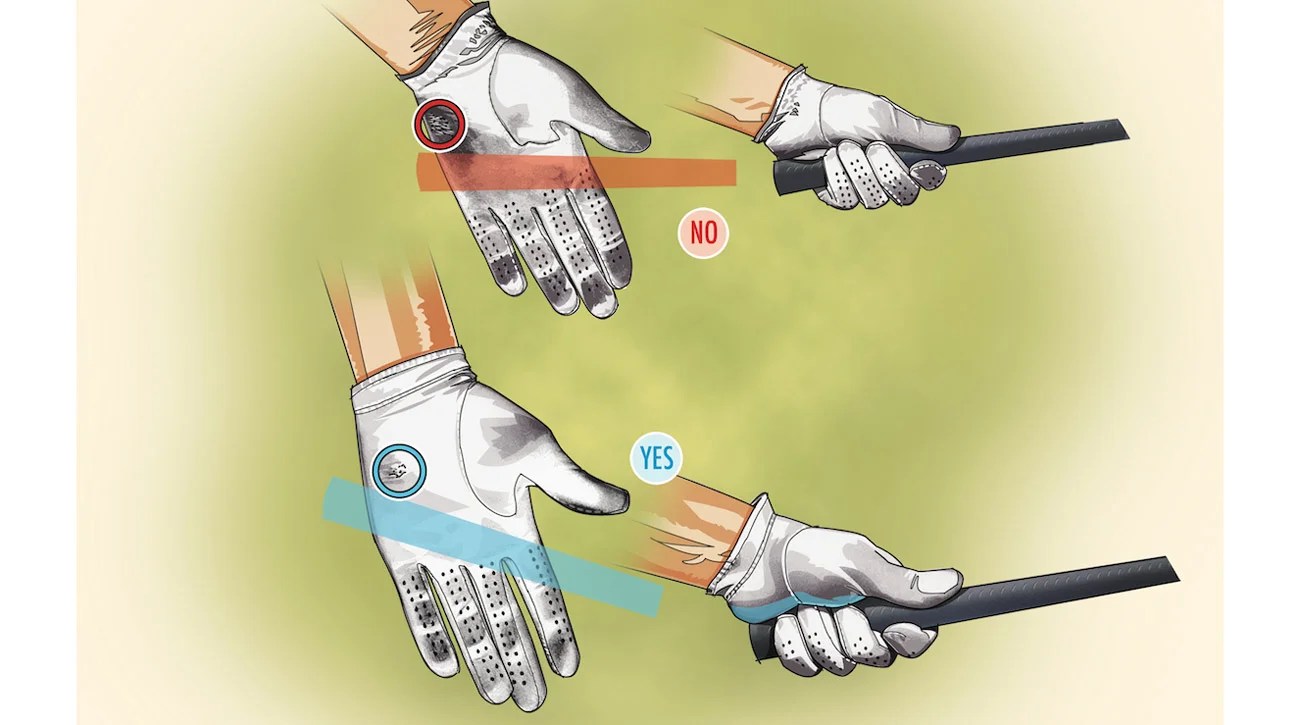 Are you gripping the club incorrectly? Here's a quick way to check