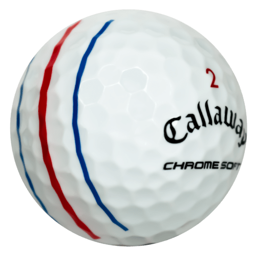 Callaway Chrome Soft Triple Track 50 Pack Premium Used Golf Balls Golf Ball