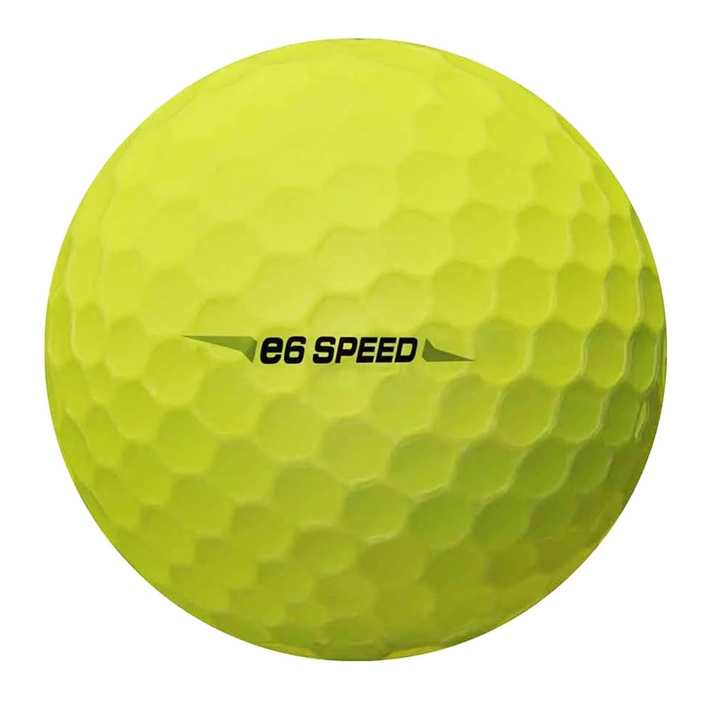 Bridgestone E6 Speed Yellow Used Golf Balls 1 Dozen Golf Ball
