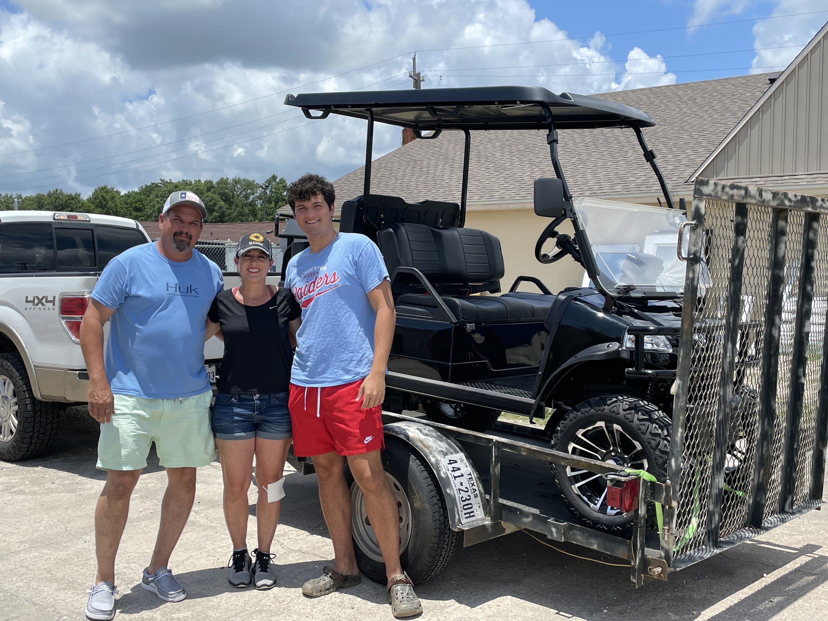Happy Customers Golf Cars of Beaumont Texas