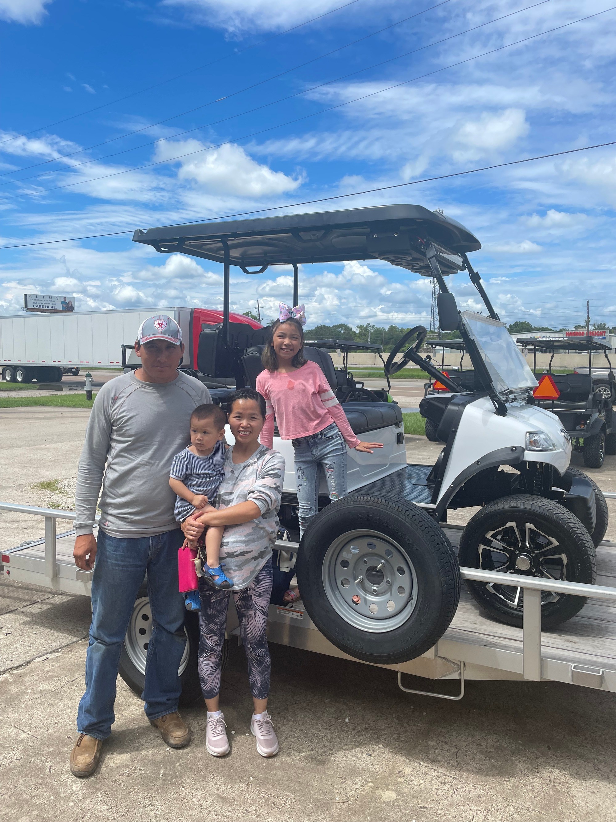 Happy Customers Golf Cars of Beaumont Texas