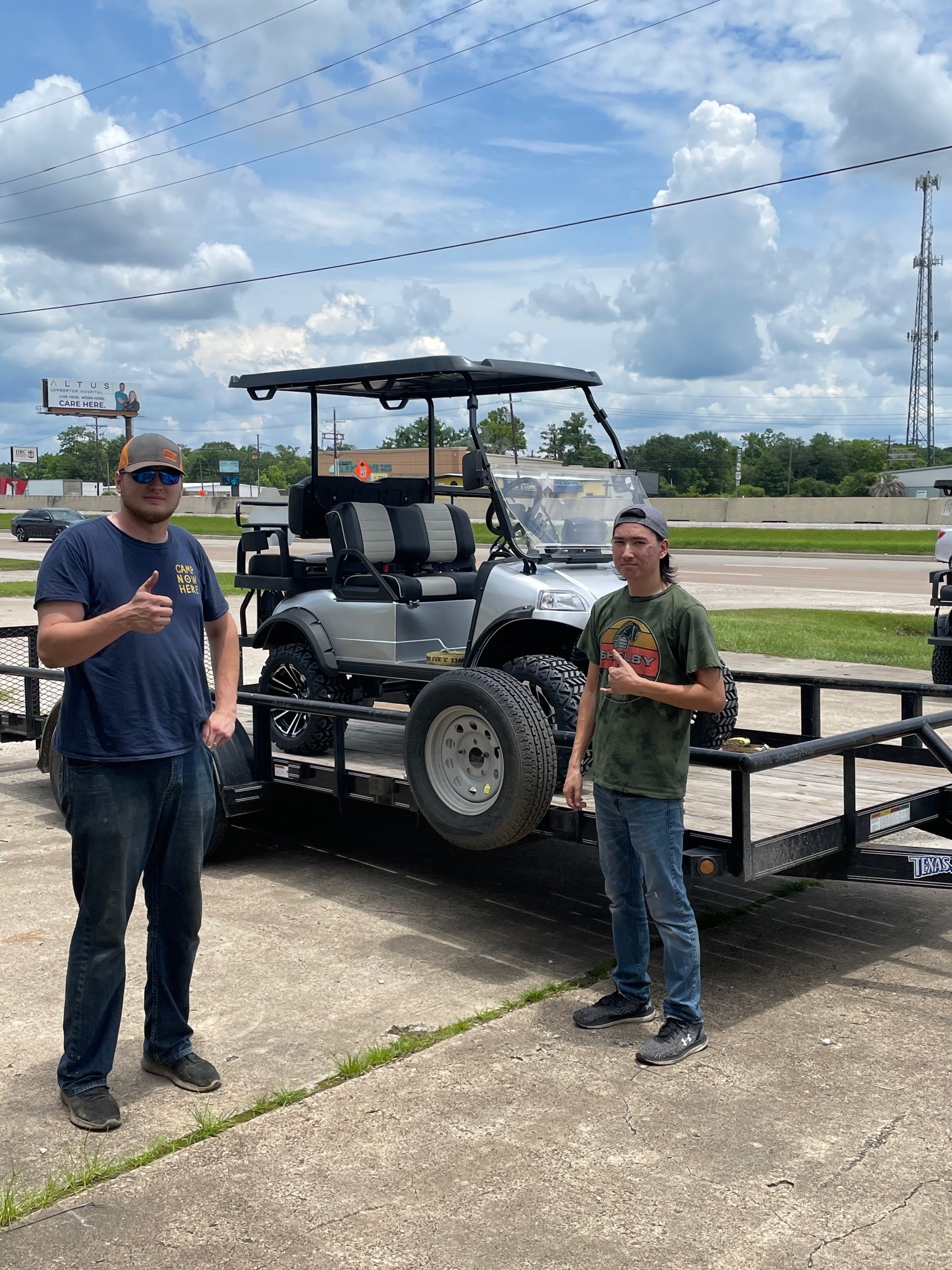 Happy Customers Golf Cars of Beaumont Texas