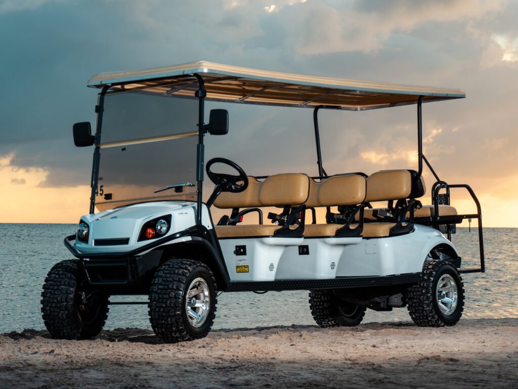 1 Key West 8 Seater EZGO Golf Cart Rental 2024