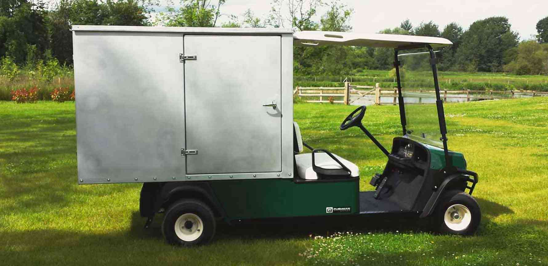 Lockable Rear Box Golf Car UK