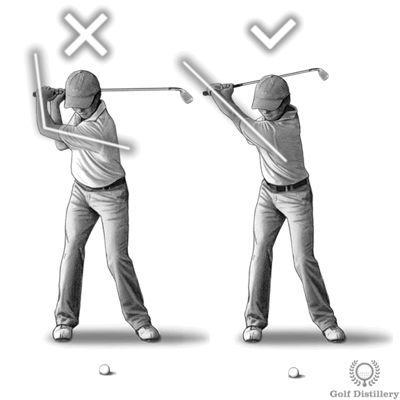 The Key to Keeping Your Lead Arm Straight in the Golf Swing