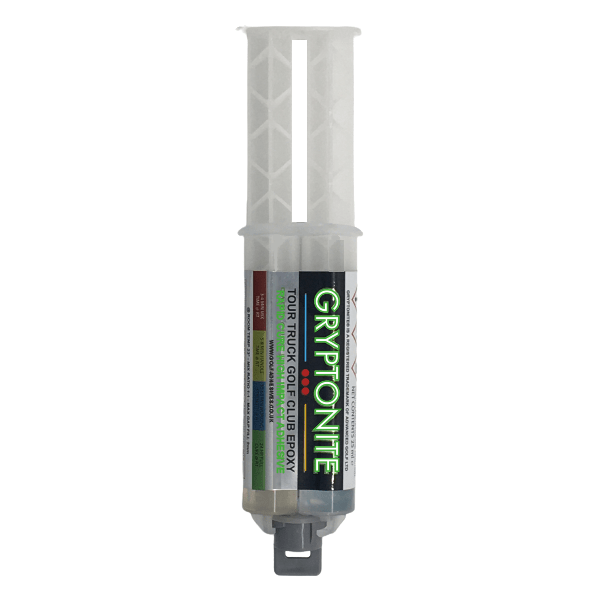 Gryptonite Golf Club Glue Shaft Epoxy Resin 25ml Syringe Steel & Graphite Golf Club Glue