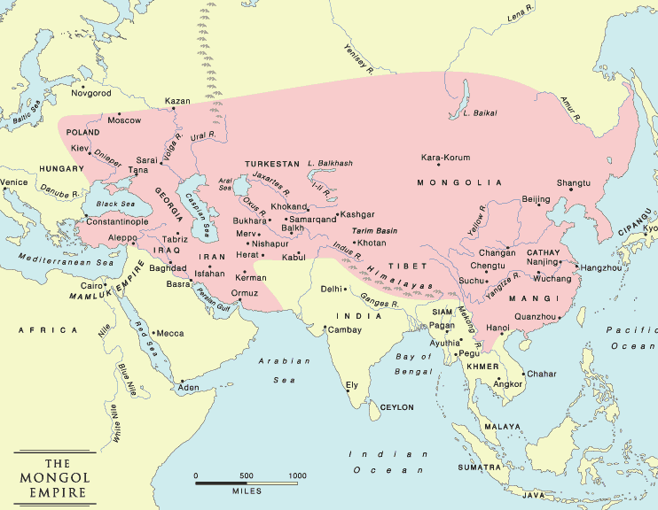 Geography Mongol Empire Google
