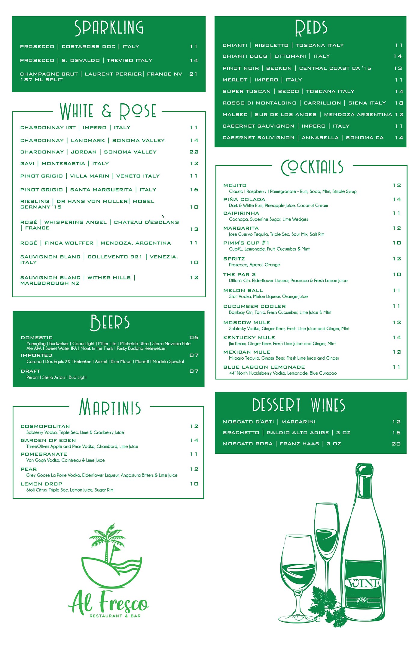 Al Fresco Palm Beach Restaurants