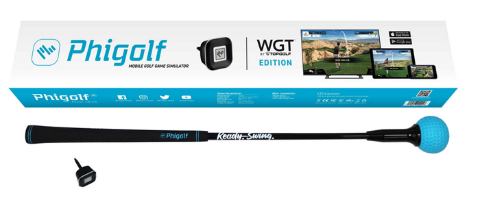 NEW PRODUCT LAUNCH PhiGolf WGT Edition Home Simulator