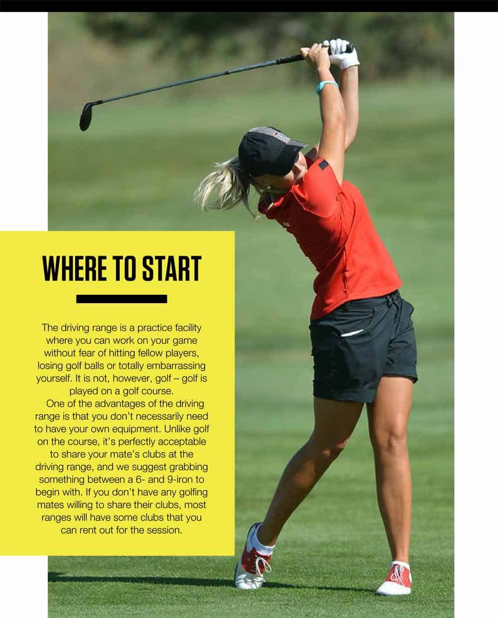 How and Where to start playing Golf Golf RSA