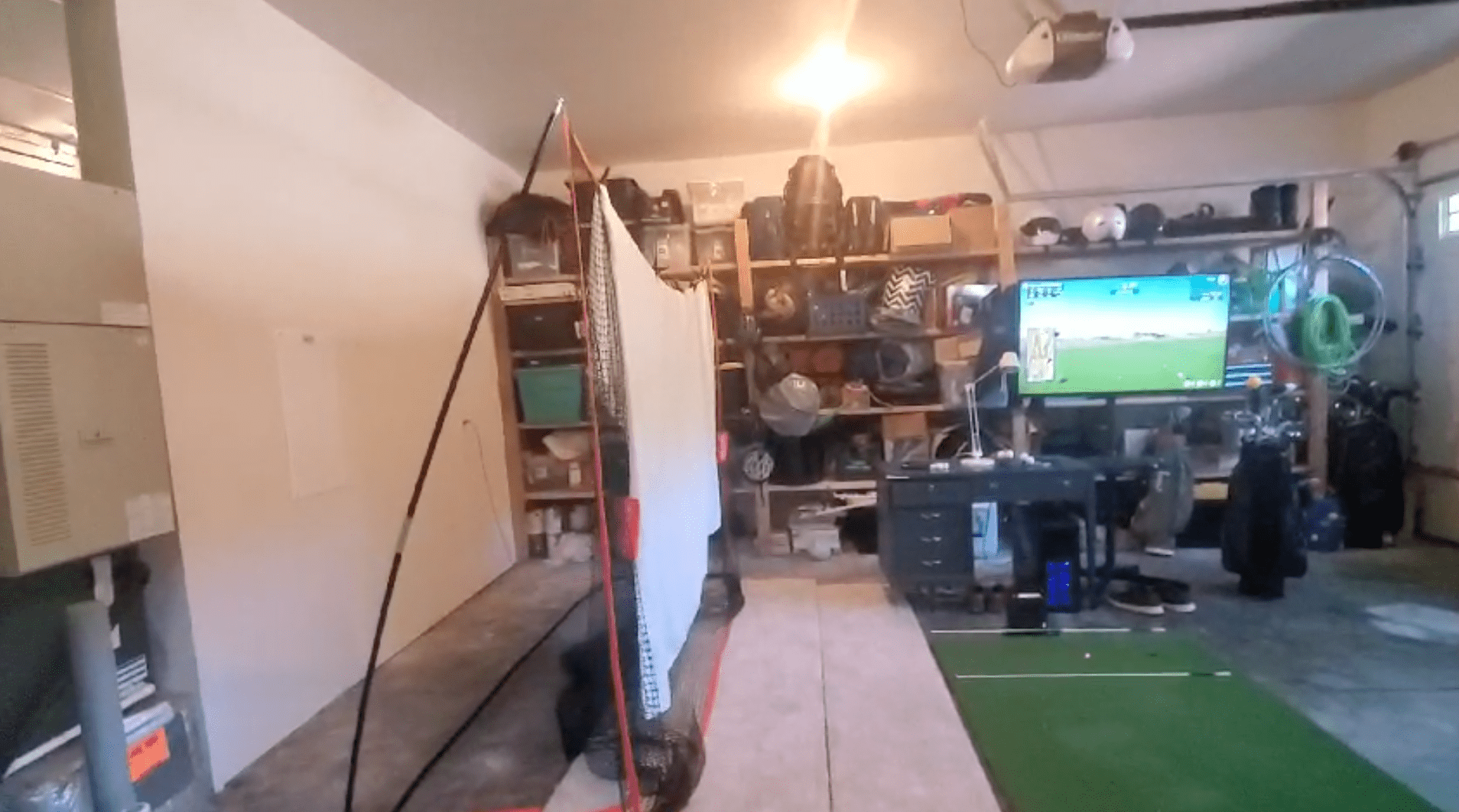 SkyTrak Golf Simulator Best Garage Setup 2024