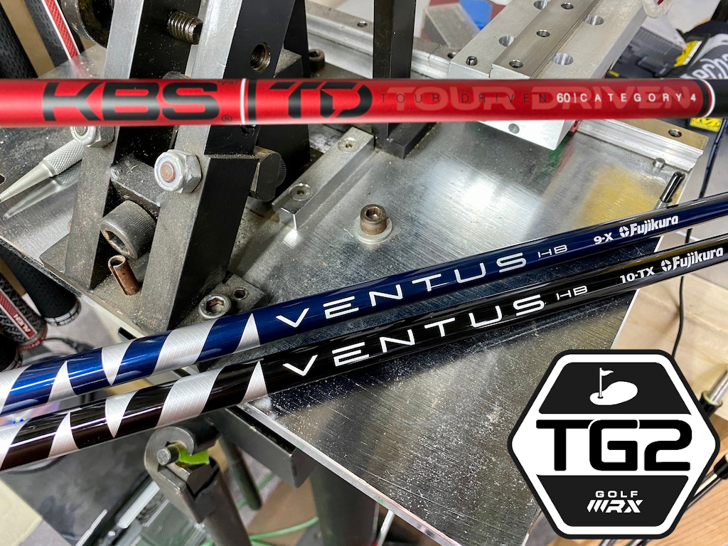 TG2 Fujikura’s new Ventus Hybrid shafts and the KBS TD Driver shaft