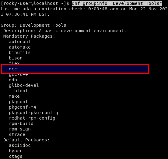 Gcc version check linux