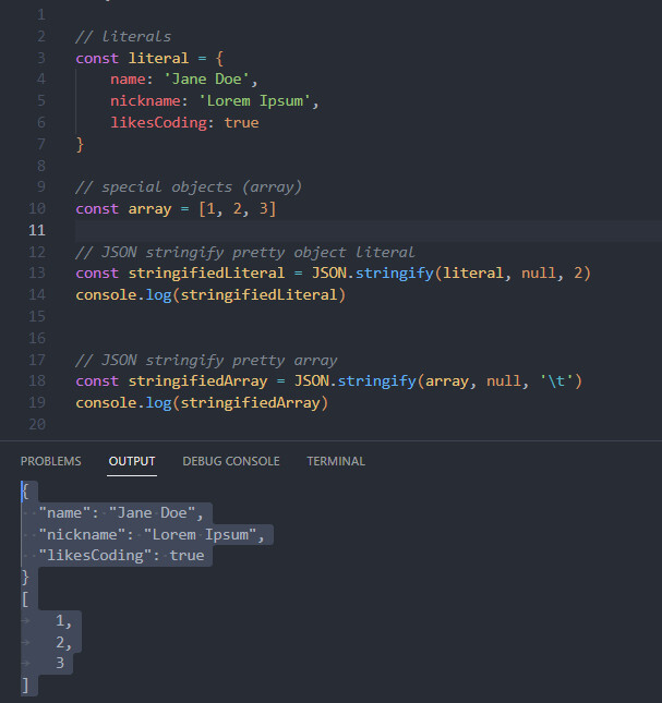 JSON.stringify() Pretty Examples GoLinuxCloud