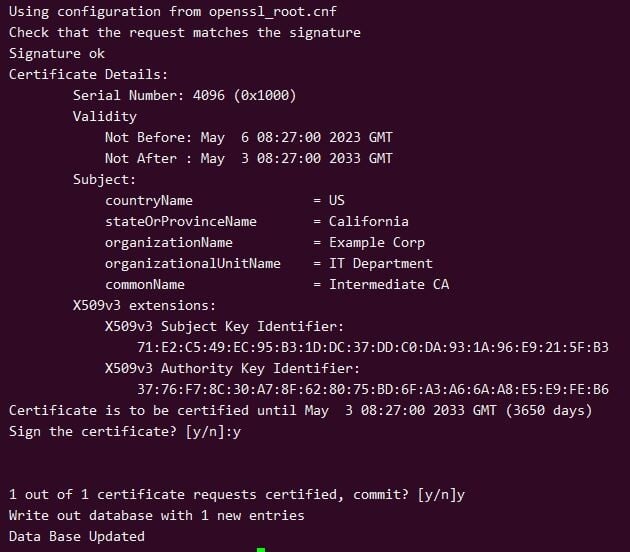 OpenSSL create Certificate Chain [Root & Intermediate CA] GoLinuxCloud