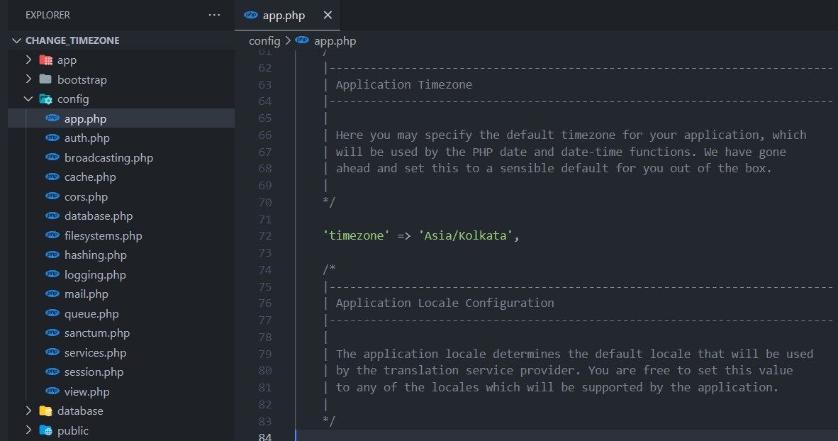 How to change Timezone in Laravel? [3 Methods] GoLinuxCloud