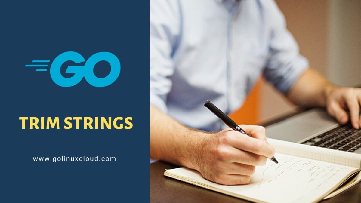 Golang Trim Strings [Left, Right, Space, Suffix, Prefix] GoLinuxCloud