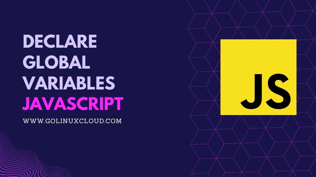 What Does Global Variable Mean In Javascript at Douglas Mcgough blog